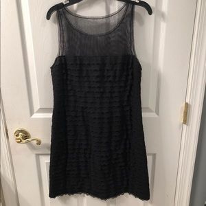 BCBG Black Lace Dress